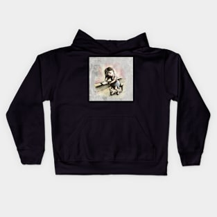 The reader Kids Hoodie